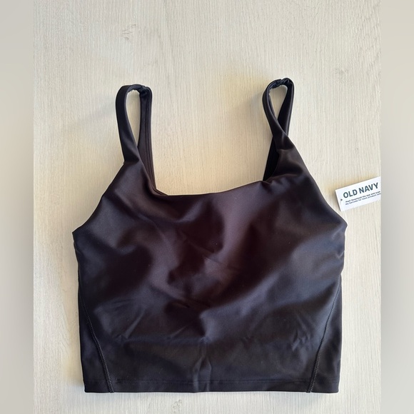 Brand New Old Navy Light Support PowerSoft Longline Sports Bra - size S - Picture 5 of 7